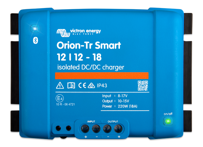 Victron Orion-Tr Smart 12/12-18A (220W) Isolated DC-DC charger