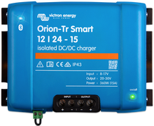 Afbeelding in Gallery-weergave laden, Victron Orion-Tr Smart 12/24-15A (360W) Isolated DC-DC omvormer
