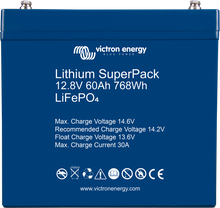 Afbeelding in Gallery-weergave laden, Victron Lithium SuperPack 12,8V/60Ah incl bms
