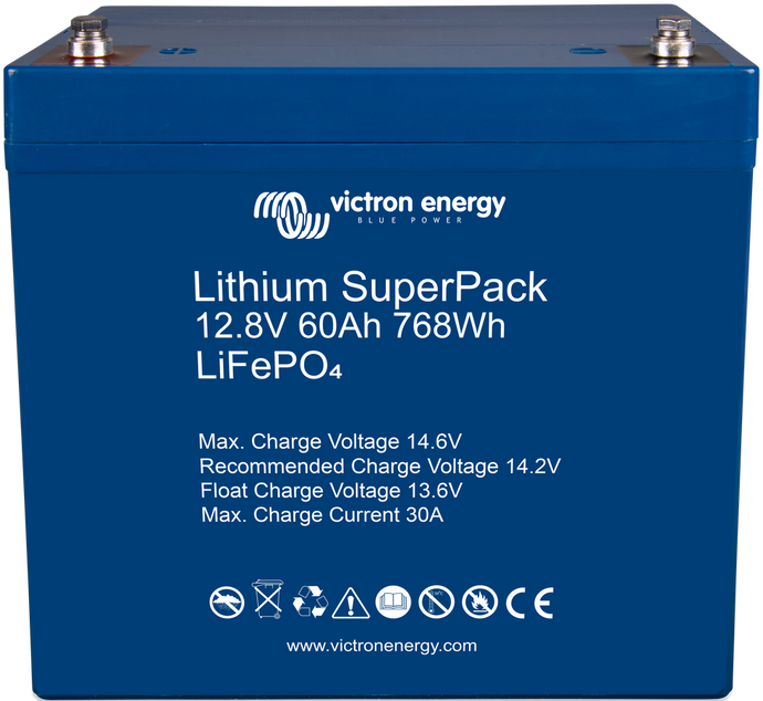 Victron Lithium SuperPack 12,8V/60Ah incl bms