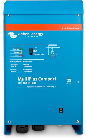 Victron Multiplus Compact 12/1600/70-16 230V Acculader omvormer