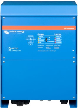 Victron Quattro 12/5000/220 Acculader omvormer