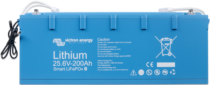 Victron smart lithium accu 25,6V/200Ah LiFePO4